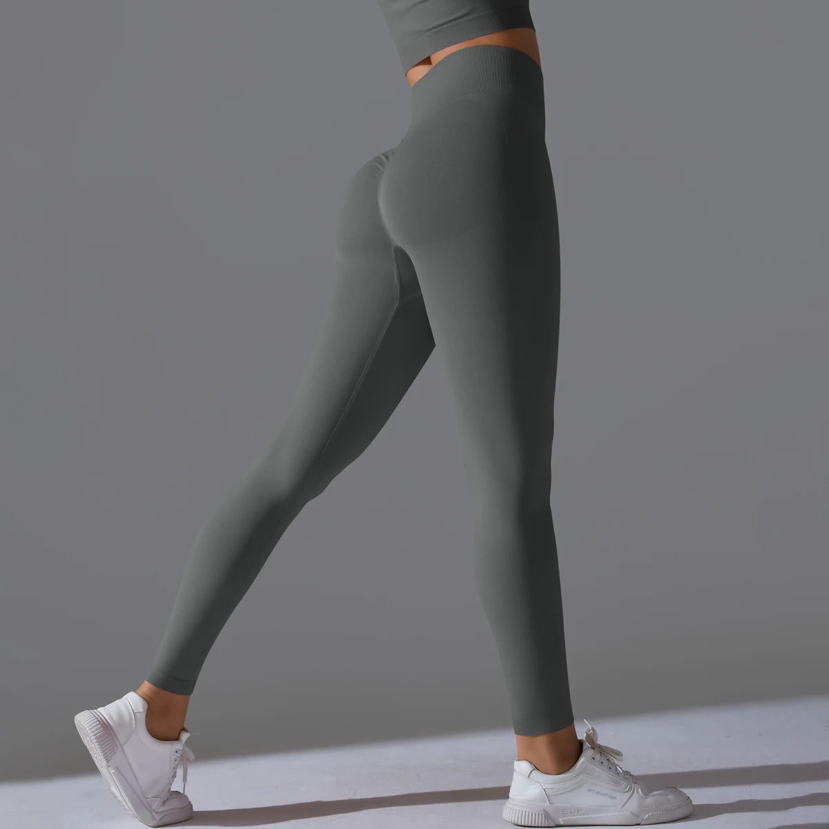 Women's Seamless Yoga Leggings Sexy High Waist Tummy Control SButt Lifting GYM Workout Pants Outdoor Sports Fitness