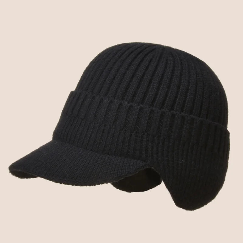 Men Winter Knitted Hat Outdoor Cycling Ear Protection.