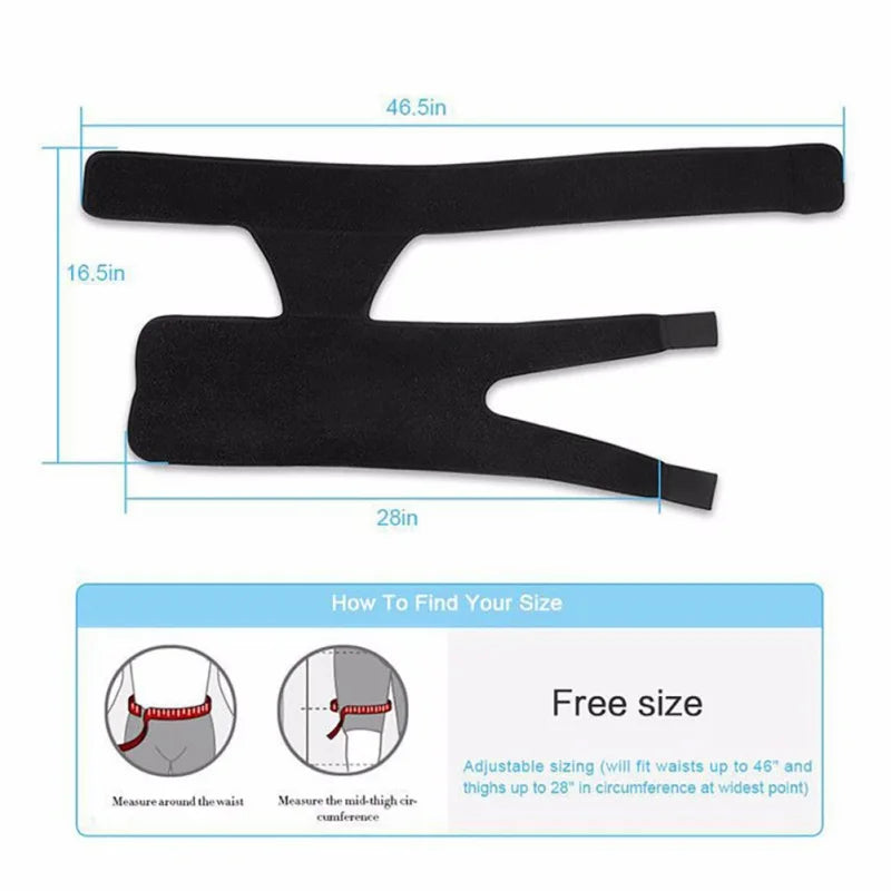 Sciatica Nerve Pain Relief Thigh Compression Brace For Hip Joints