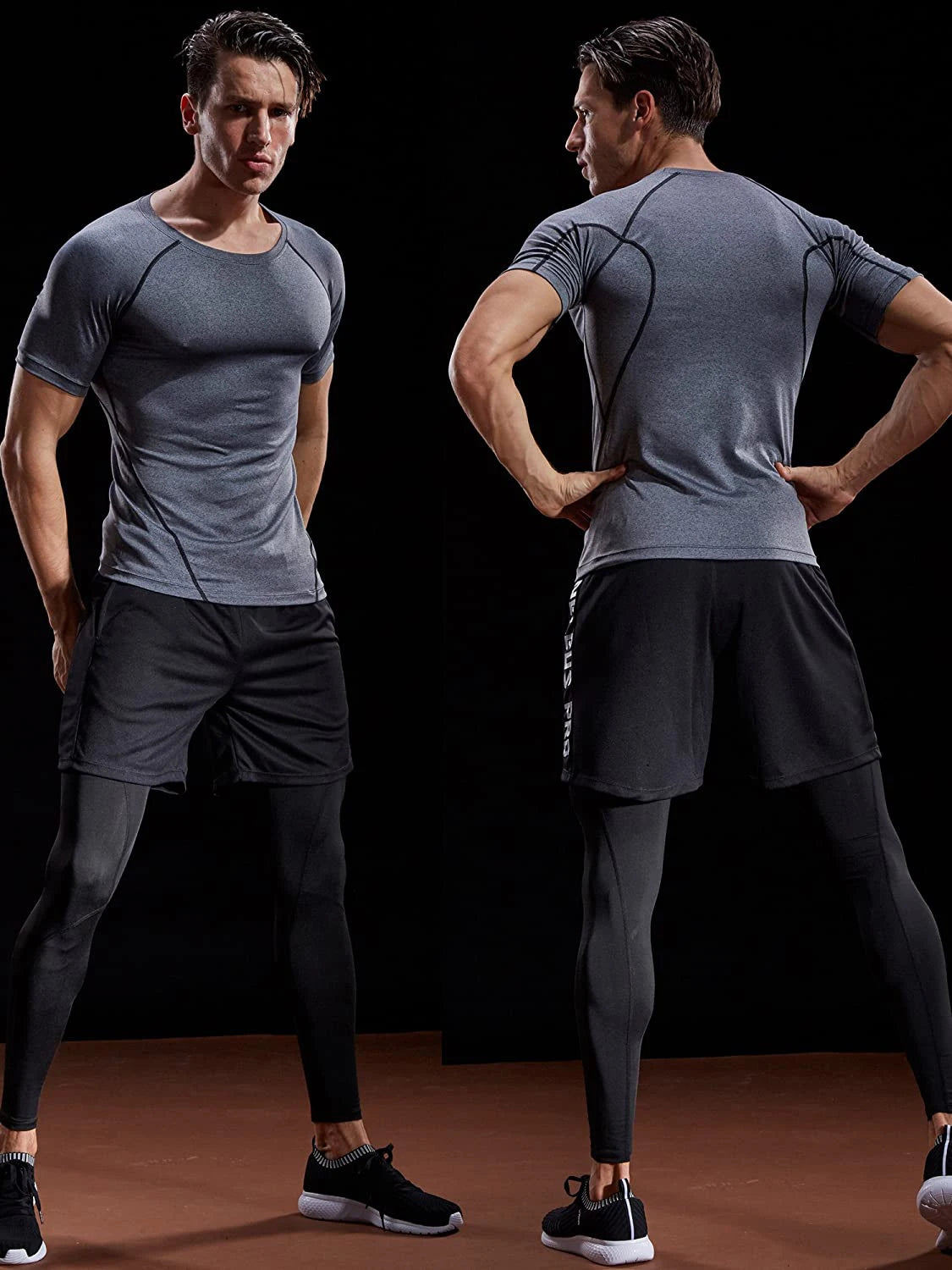 2024 Compression T Shirt Men Summer Sportswear Running T-shirt