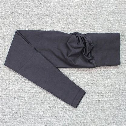 2023 Seamless Knitted Fitness GYM Pants Women's High Waist