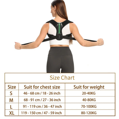 Adjustable Back Shoulder Posture Corrector Belt Clavicle Spine Support