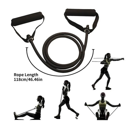 Resistance Bands With Handles, Exercise Bands, Workout Bands With Handles For Men Women,