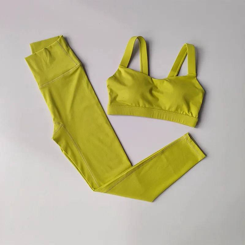 Seamless Yoga Set for Women,