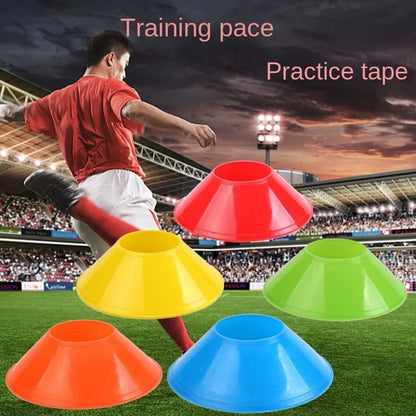 Soccer Training Sign Dish Pressure Resistant Cones Marker Discs Bucket Outdoor Basketball Football Training Sports Accessory