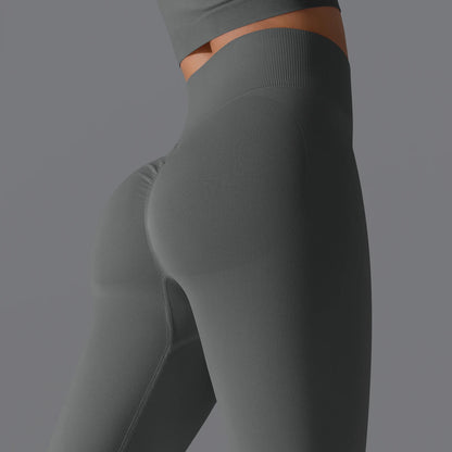 Women's Seamless Yoga Leggings Sexy High Waist Tummy Control SButt Lifting GYM Workout Pants Outdoor Sports Fitness