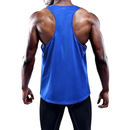Running Tank Top Men Summer Sport Gym Vest Quick Dry Sleeveless Shirt