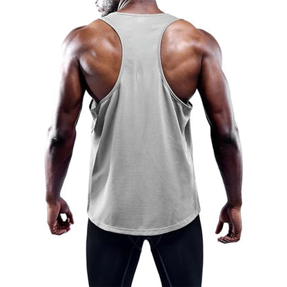 Running Tank Top Men Summer Sport Gym Vest Quick Dry Sleeveless Shirt