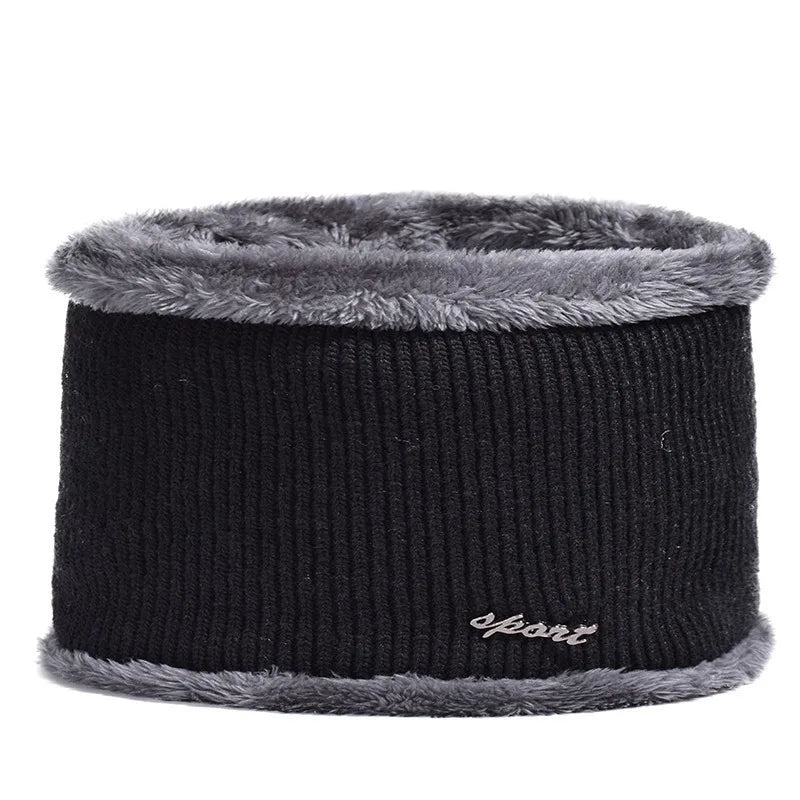 Men Winter Knitted Hat Outdoor Cycling Ear Protection.