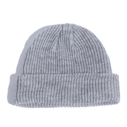 Beanie Hat Men Skullcap Fisherman Beanies Hats
Women Winter Warm Brimless Baggy Melon Cap Cuff Docker