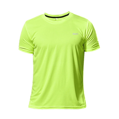 Multicolor Summer Short Sleeve Sport Shirt High Quality Gym Clothing Men Jersey