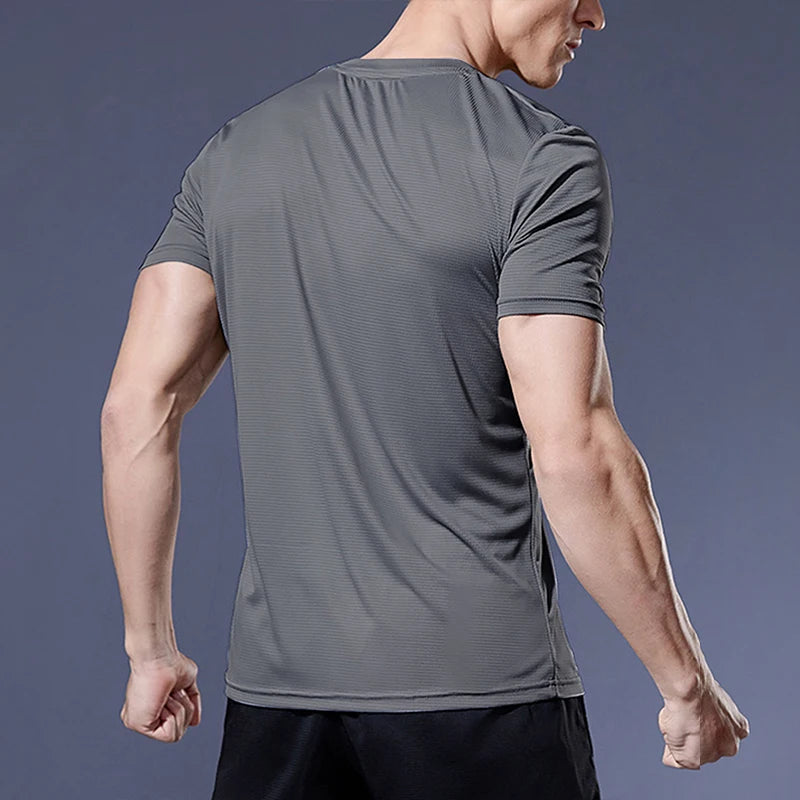 Running Shirts Soccer Shirts Men's Jersey Sportswear Mens Jogging T-Shirts Quick Dry