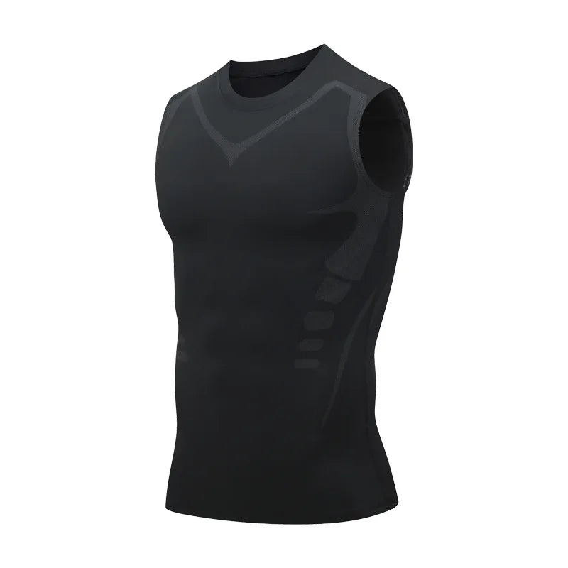 Sports Vest Men's Running Short-sleeved Quick-drying