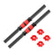 2Pcs Dumbbell Bars Dumbellsweights Set Comfortable Steel Sturdy Barbell Bar