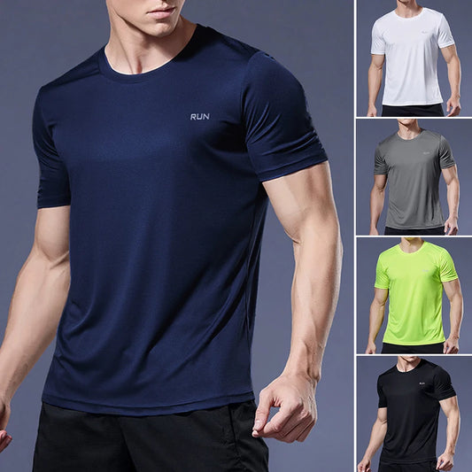 Running Shirts Soccer Shirts Men's Jersey Sportswear Mens Jogging T-Shirts Quick Dry