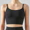 Track free sports bra with chest cushion