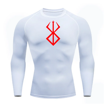 Men's Summer Running T-Shirt Short Sleeve Compression Gym Sports Top Quick Dry Breathable White Black MMA Fitness Clothing