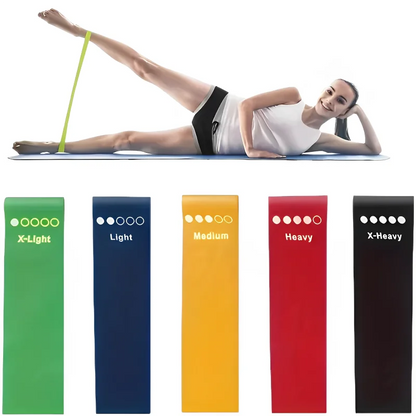 7Pcs Tpe Resistance Bands Fitness Set