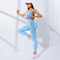 2Pcs Women's Yoga Fitness Set Seamless Breathable Activewear