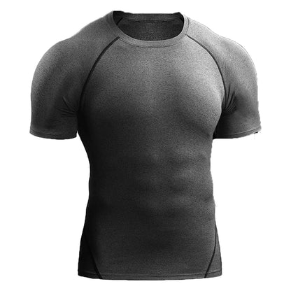2024 Compression T Shirt Men Summer Sportswear Running T-shirt
