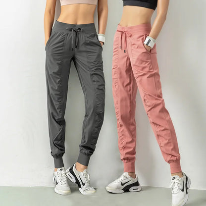 Wrinkle Slimming Fitness Sports Pants WOMEN'S Loose Fitting Leggings