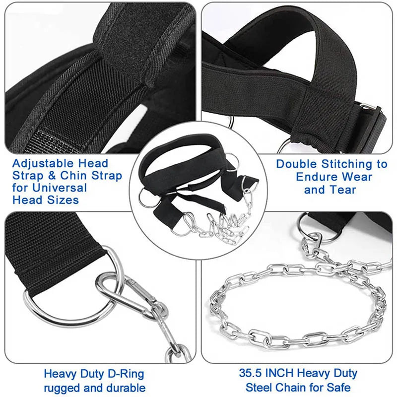 Head Neck Training Head Harness