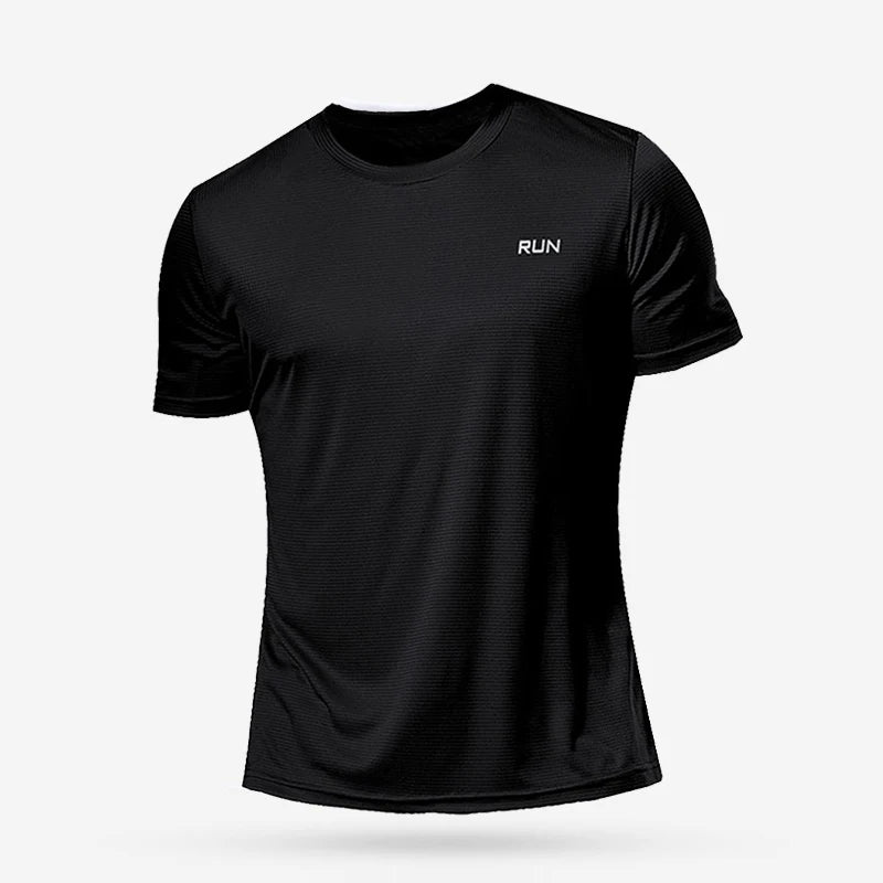 Summer Sport Gym t Shirt Men Quick Dry Running Bodybuilding Shirts