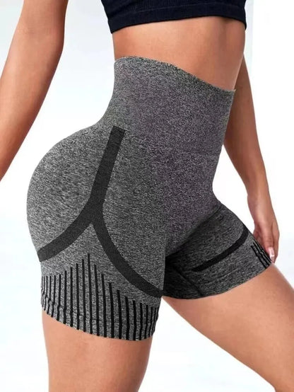 Women Yoga Shorts High Waist Workout Shorts Fitness Yoga Lifts Butt