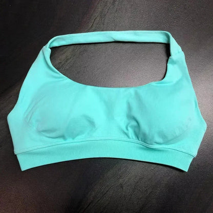 Impact Sports Bra Women Seamless Halter Bra