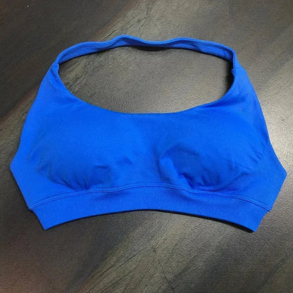 Impact Sports Bra Women Seamless Halter Bra