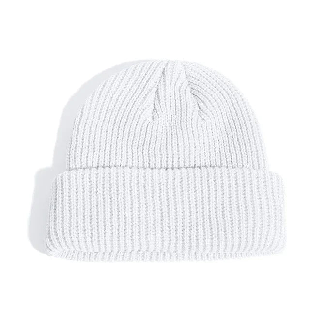 Beanie Hat Men Skullcap Fisherman Beanies Hats
Women Winter Warm Brimless Baggy Melon Cap Cuff Docker