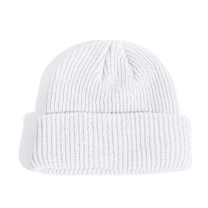 Beanie Hat Men Skullcap Fisherman Beanies Hats
Women Winter Warm Brimless Baggy Melon Cap Cuff Docker