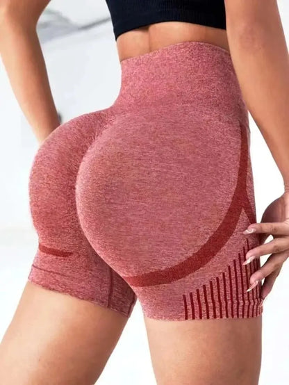 Women Yoga Shorts High Waist Workout Shorts Fitness Yoga Lifts Butt