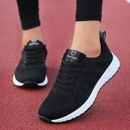 2024 Women Sport Shoes Fashion Platform Sneakers Ladies Spring Winter Flats Running Shoes