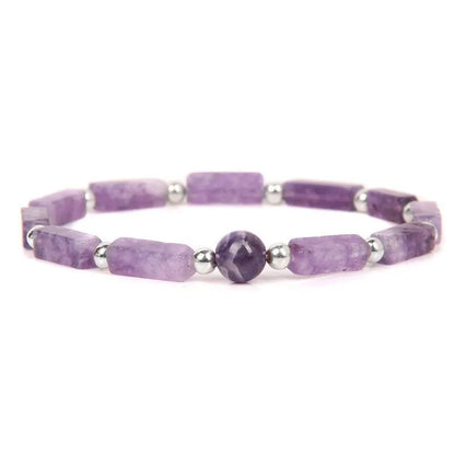 3pcs/Set Body-Purifying Amethyst Bracelet for Weight Loss,