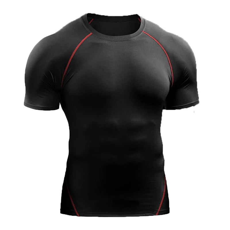 2024 Compression T Shirt Men Summer Sportswear Running T-shirt