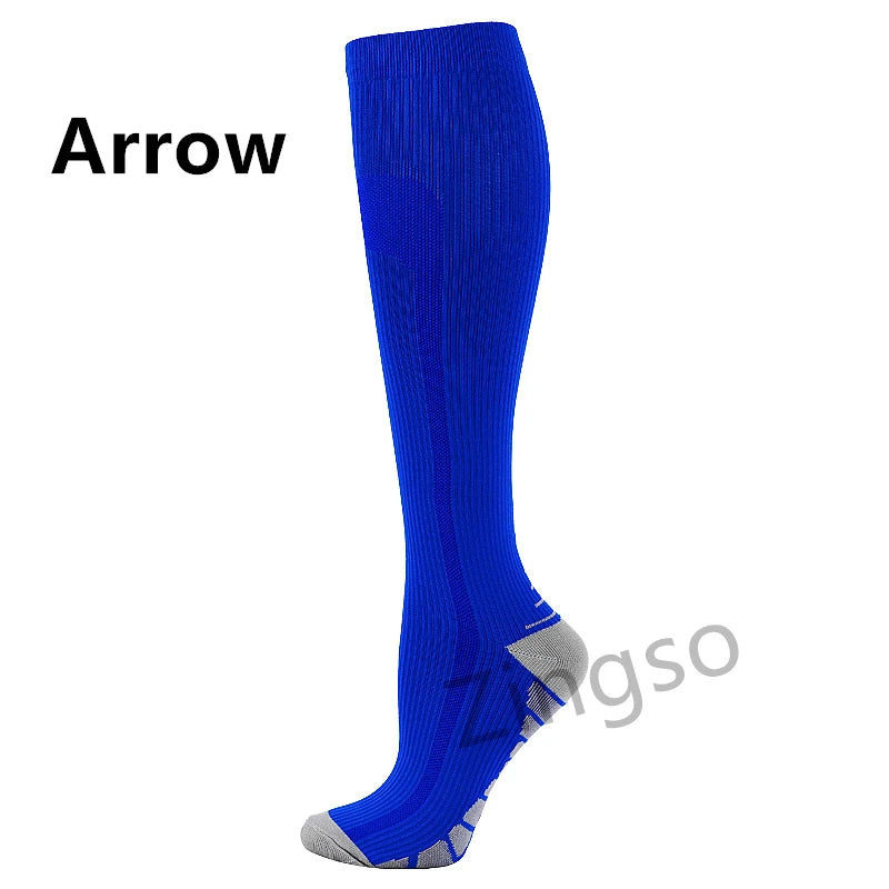 Running Compression Socks Stockings 20-30 mmhg Men Women Sports Socks