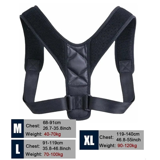 Back Posture Correction Belt Hunchback Prevention Correction of Sitting Posture Unisex