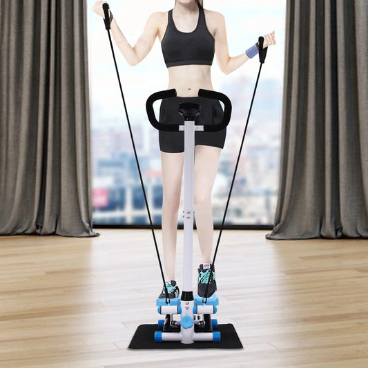 Fitness Stepper, Übung Stepping Machine, Fitness Stepper mit Lenker