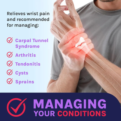 1PC Adjustable Wrist Brace Perfect for Support Wrap Strap Hand Carpal Tunnel Brace