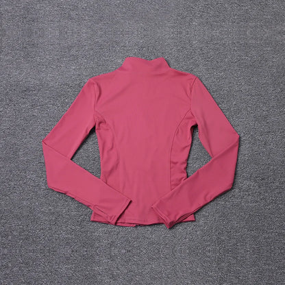 Women Sport Jacket Long Sleeve Shirt