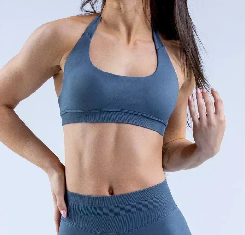 Impact Sports Bra With Logo Seamless