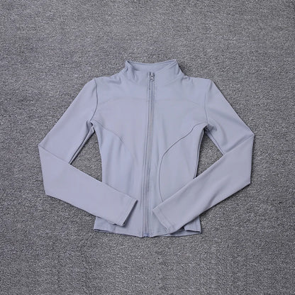 Women Sport Jacket Long Sleeve Shirt