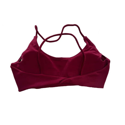 Dynamic Backless Sports Bra Women Seamless Yoga Top Bra Medium Support