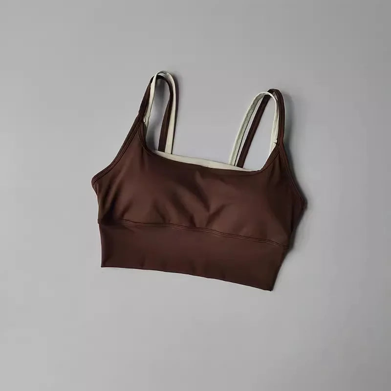 Shockproof Sports Bra for Women Slim Elastic