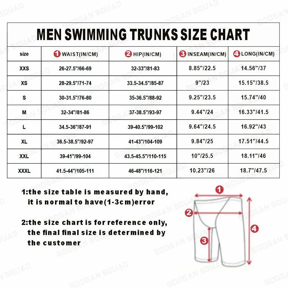 Men's Thresher Short Jammer Tech Suit Swimsuit Swimming Trunks Swimming Team Shorts Swim Surfing Trunks Briefs Racing Shorts New