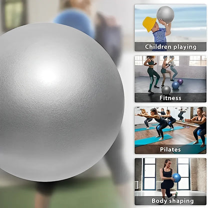 25CM New Yoga Pilates Ball Exercise Gymnastic Fitness Balance Gym Core Indoor Training Mini Balls Small Therapy Improves