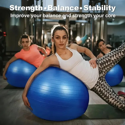 45CM-95CM Yoga Pilates Soft Big Ball Gym For Fitness Workout Exercise Balls Thickened Explosion-Proof Home Pvc Equipmen