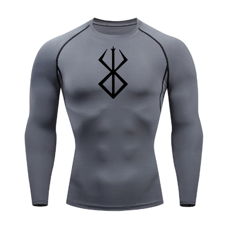 Men's Summer Running T-Shirt Short Sleeve Compression Gym Sports Top Quick Dry Breathable White Black MMA Fitness Clothing