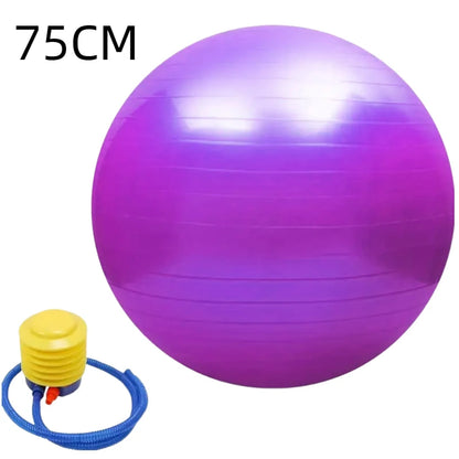 45CM-95CM Yoga Pilates Soft Big Ball Gym For Fitness Workout Exercise Balls Thickened Explosion-Proof Home Pvc Equipmen